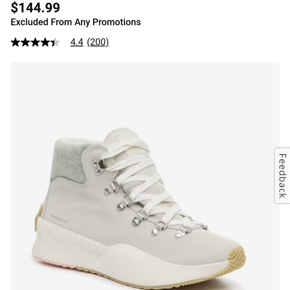 Sorel out and about conquest 3 boots